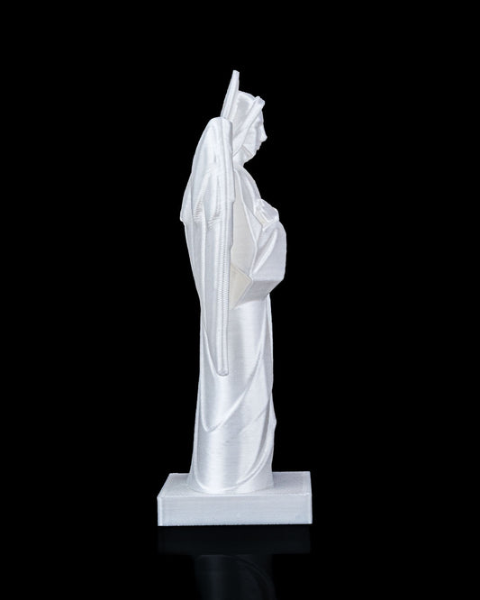 3D Printed Holy Angel Statue – Available in 4" and 8" Sizes, Spiritual Decor ✨🙏