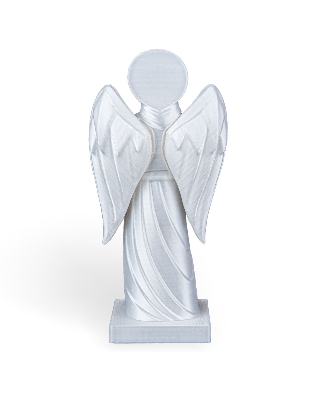 3D Printed Holy Angel Statue – Available in 4" and 8" Sizes, Spiritual Decor ✨🙏