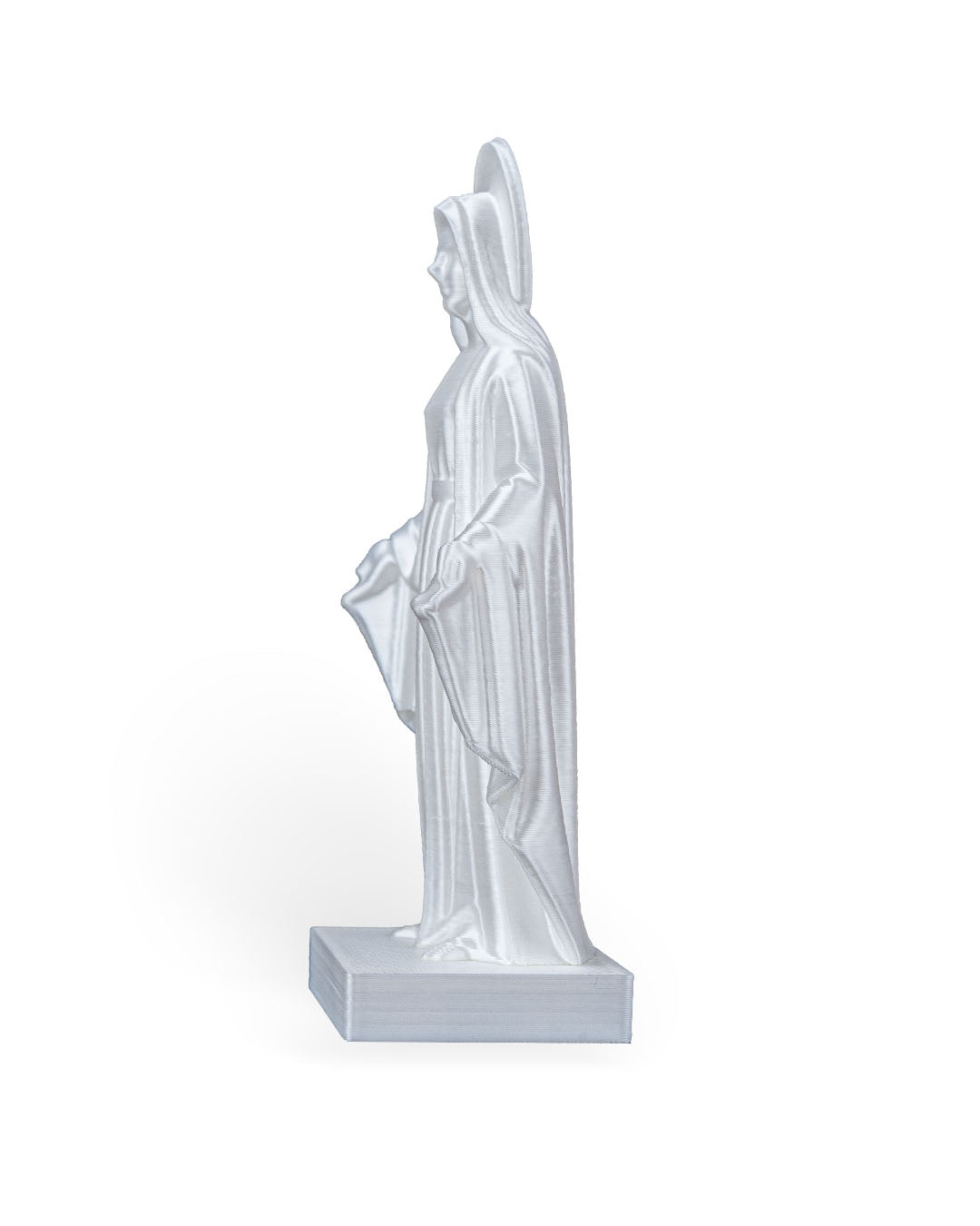 3D Printed Holy Mary Statue  – Available in 4" and 8" Sizes, Spiritual Decor ✨🙏
