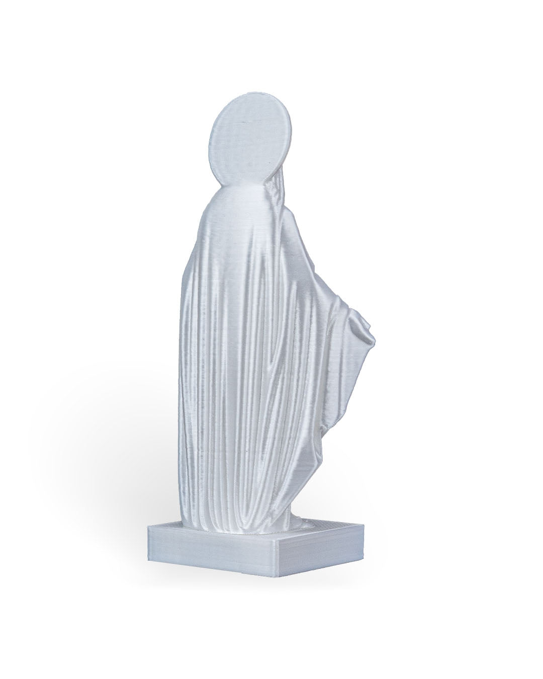 3D Printed Holy Mary Statue  – Available in 4" and 8" Sizes, Spiritual Decor ✨🙏