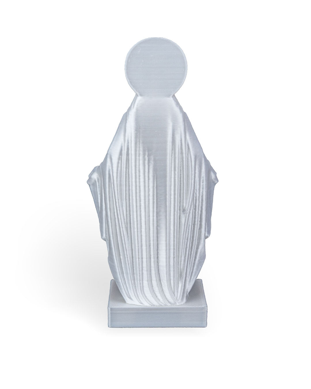 3D Printed Holy Mary Statue  – Available in 4" and 8" Sizes, Spiritual Decor ✨🙏
