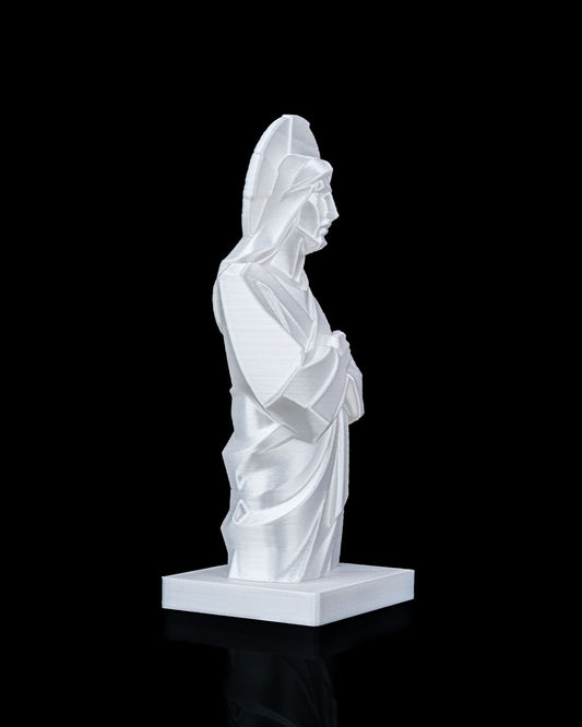 3D Printed Jesus Christ Statue – Available in 4" and 8" Sizes, Spiritual Decor ✨🙏