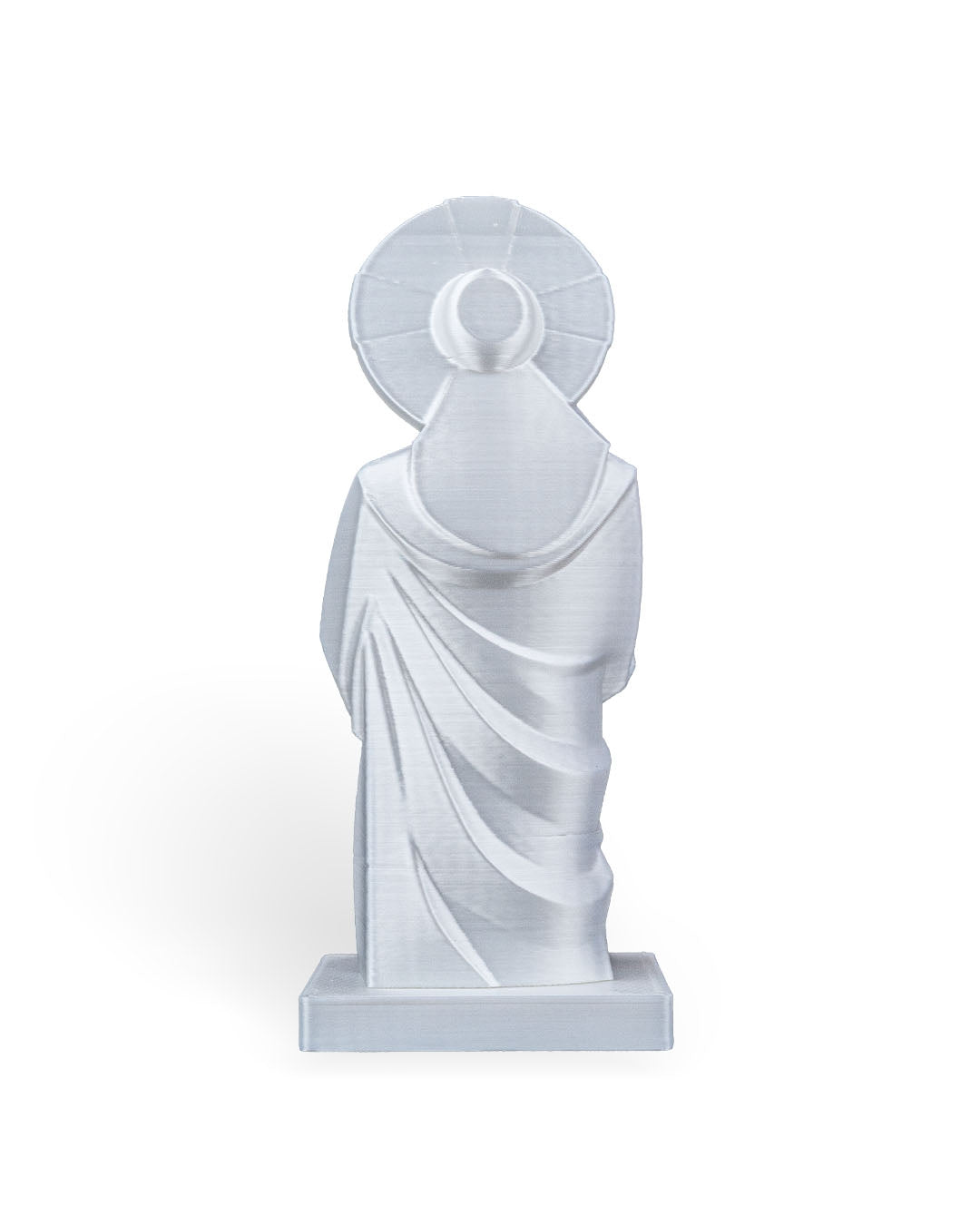 3D Printed Jesus Christ Statue – Available in 4" and 8" Sizes, Spiritual Decor ✨🙏