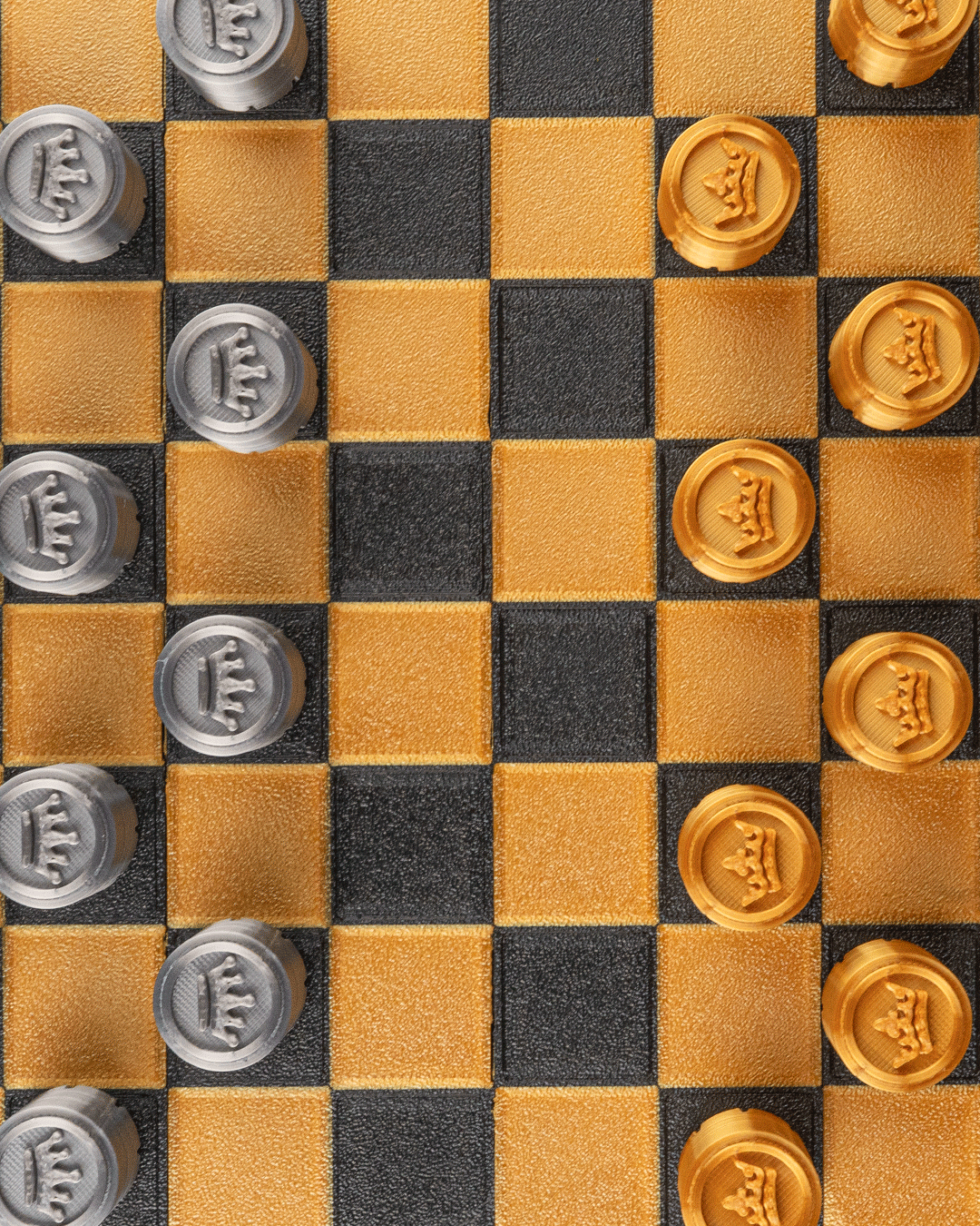 3D Printed Portable Chess Set – Foldable, Secure, and Travel-Ready