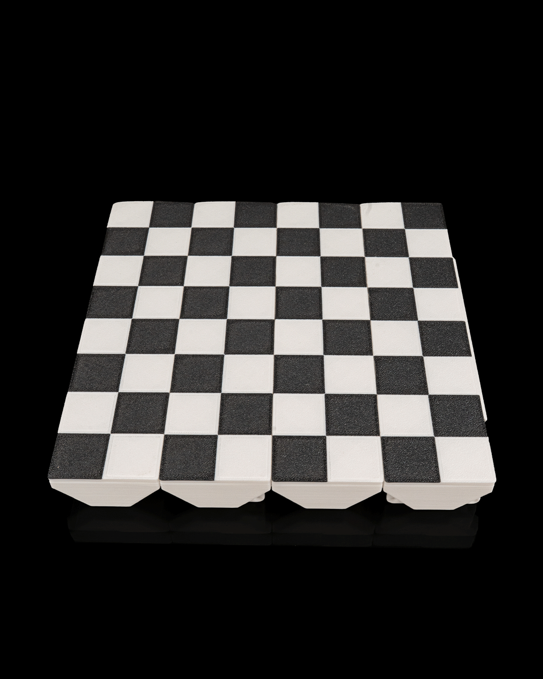 3D Printed Portable Chess Set – Foldable, Secure, and Travel-Ready