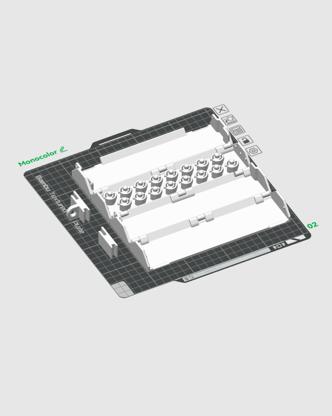 3D Printed Portable Chess Set – Foldable, Secure, and Travel-Ready