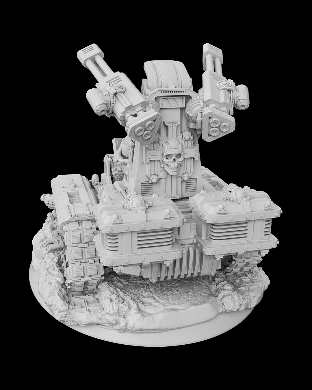 Mad Tank – 14K Resin Articulated Battle Machine