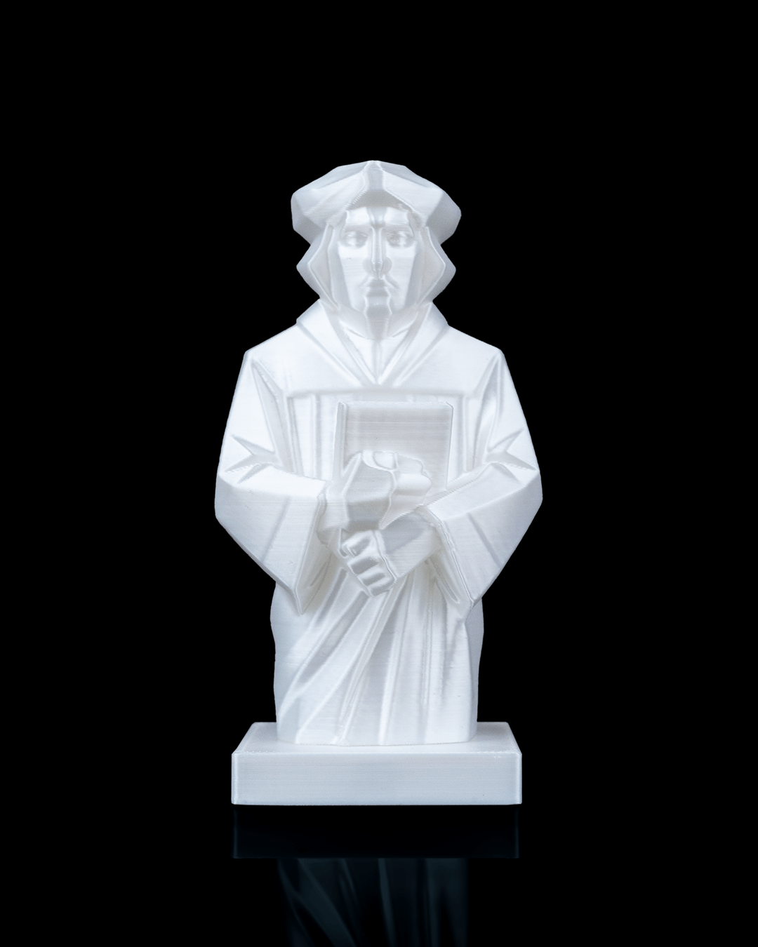 3D Printed Martin Luther Statue – Available in 4" and 8" Sizes, Spiritual Decor ✨🙏