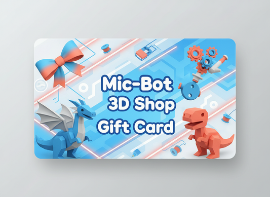 Mic-Bot 3D Shop Gift Cards