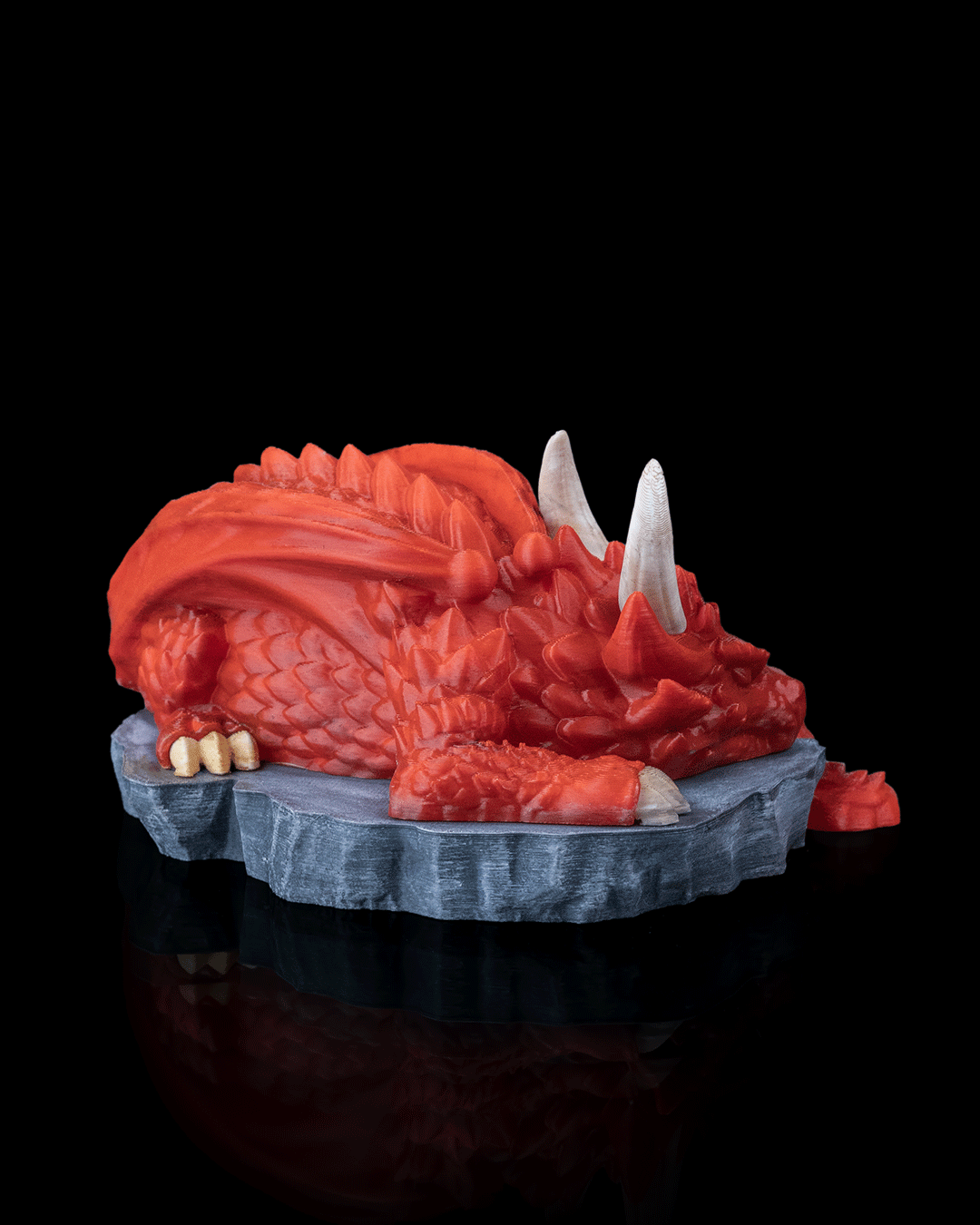 Nap Twenty Dragon – Dice Holder - Premium 3D Printed Dice Tray – Custom Tabletop Gaming Accessories