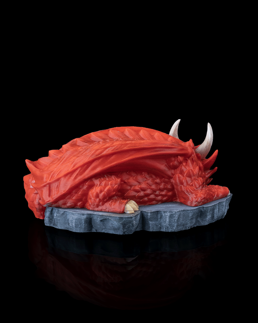 Nap Twenty Dragon – Dice Holder - Premium 3D Printed Dice Tray – Custom Tabletop Gaming Accessories