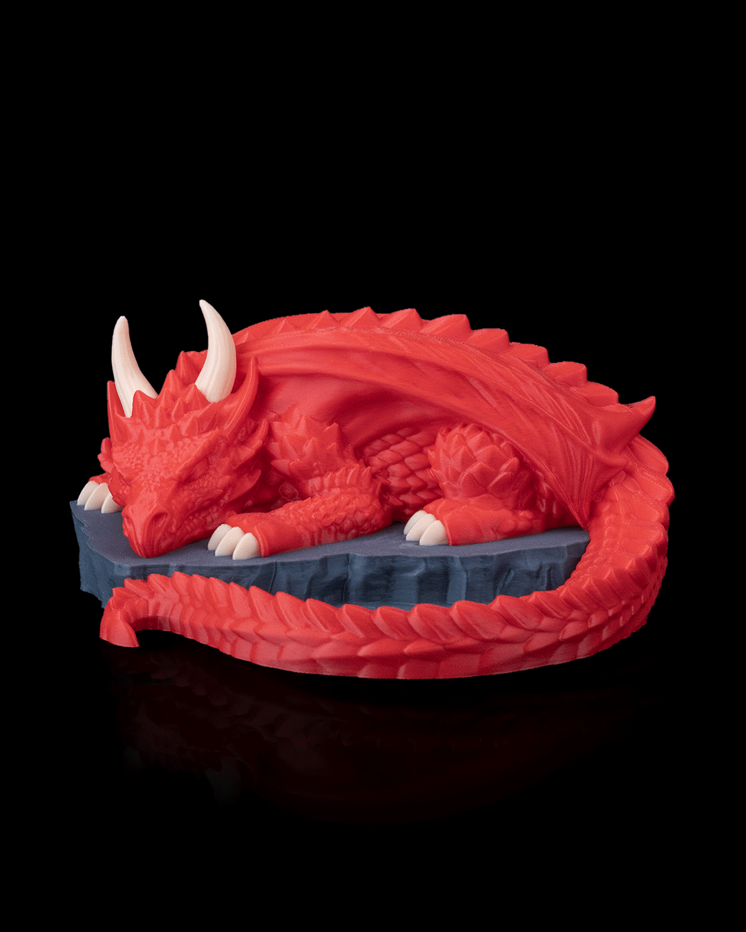 Nap Twenty Dragon – Dice Holder - Premium 3D Printed Dice Tray – Custom Tabletop Gaming Accessories
