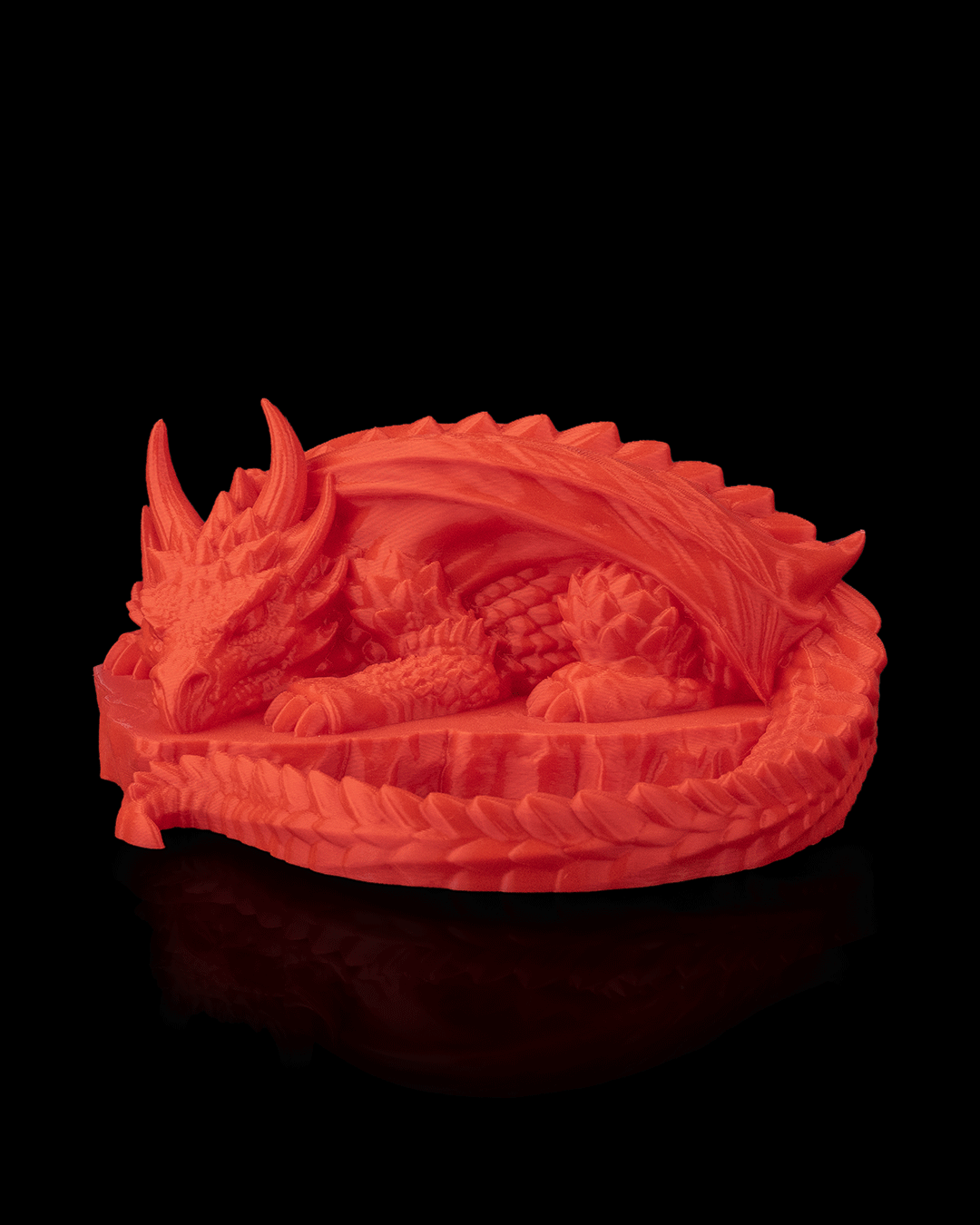 Nap Twenty Dragon – Dice Holder - Premium 3D Printed Dice Tray – Custom Tabletop Gaming Accessories