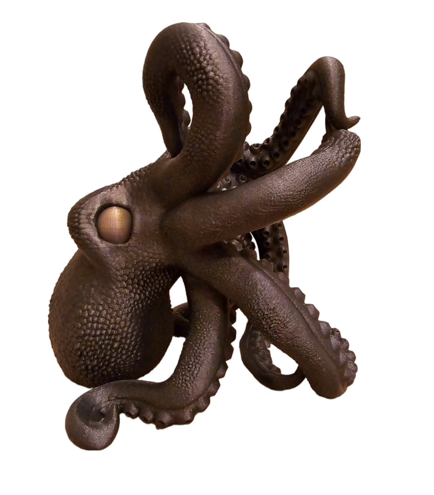 3D Printed Octopus “Boardeux” – Articulated Desk Buddy & Collectible