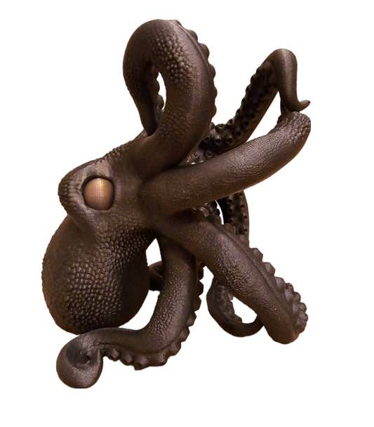 3D Printed Octopus “Boardeux” – Articulated Desk Buddy & Collectible