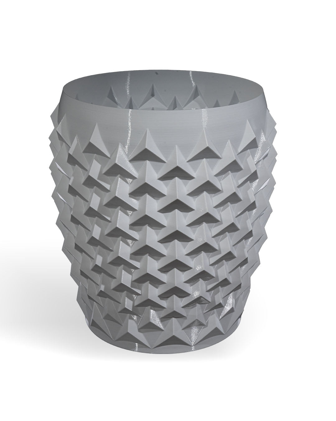 3D Printed Pointy Flower Pot – Modern Geometric Planter for Plants & Succulents