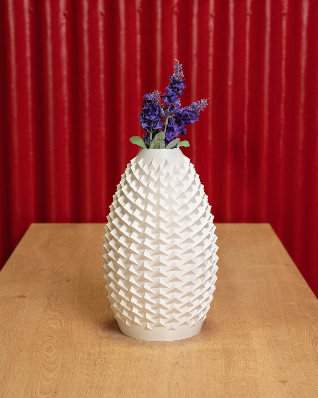 3D Printed Pointy Vase – Modern Geometric Plant & Flower Holder
