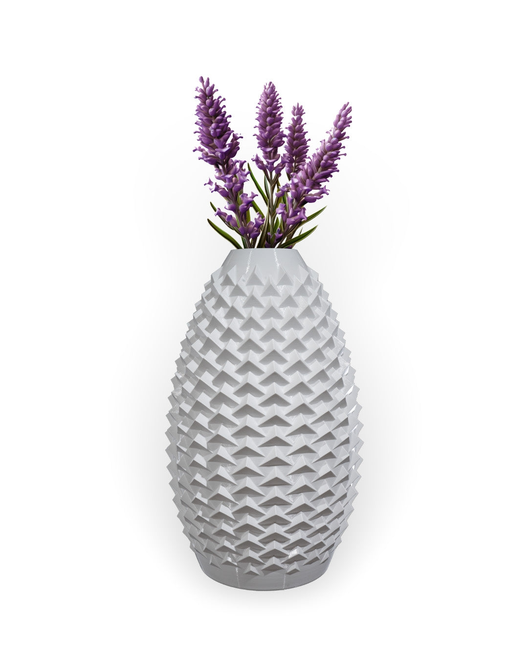 3D Printed Pointy Vase – Modern Geometric Plant & Flower Holder