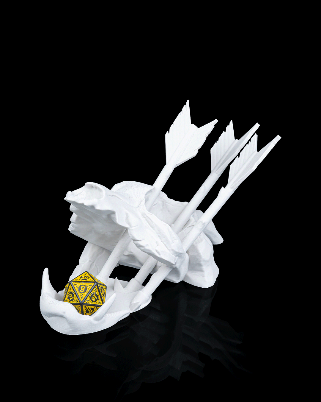 Primal Skull Dice Tower/Tray