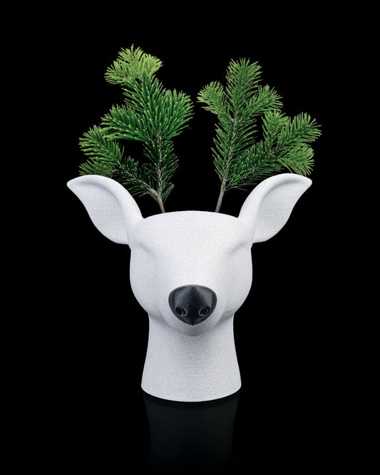 3D Printed Rootolph Planter – Whimsical Holiday Reindeer Plant Pot
