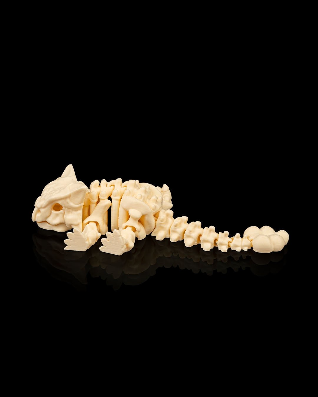 Skeleton Ankylosaurus – 3D Printed Dinosaur Skeleton Model