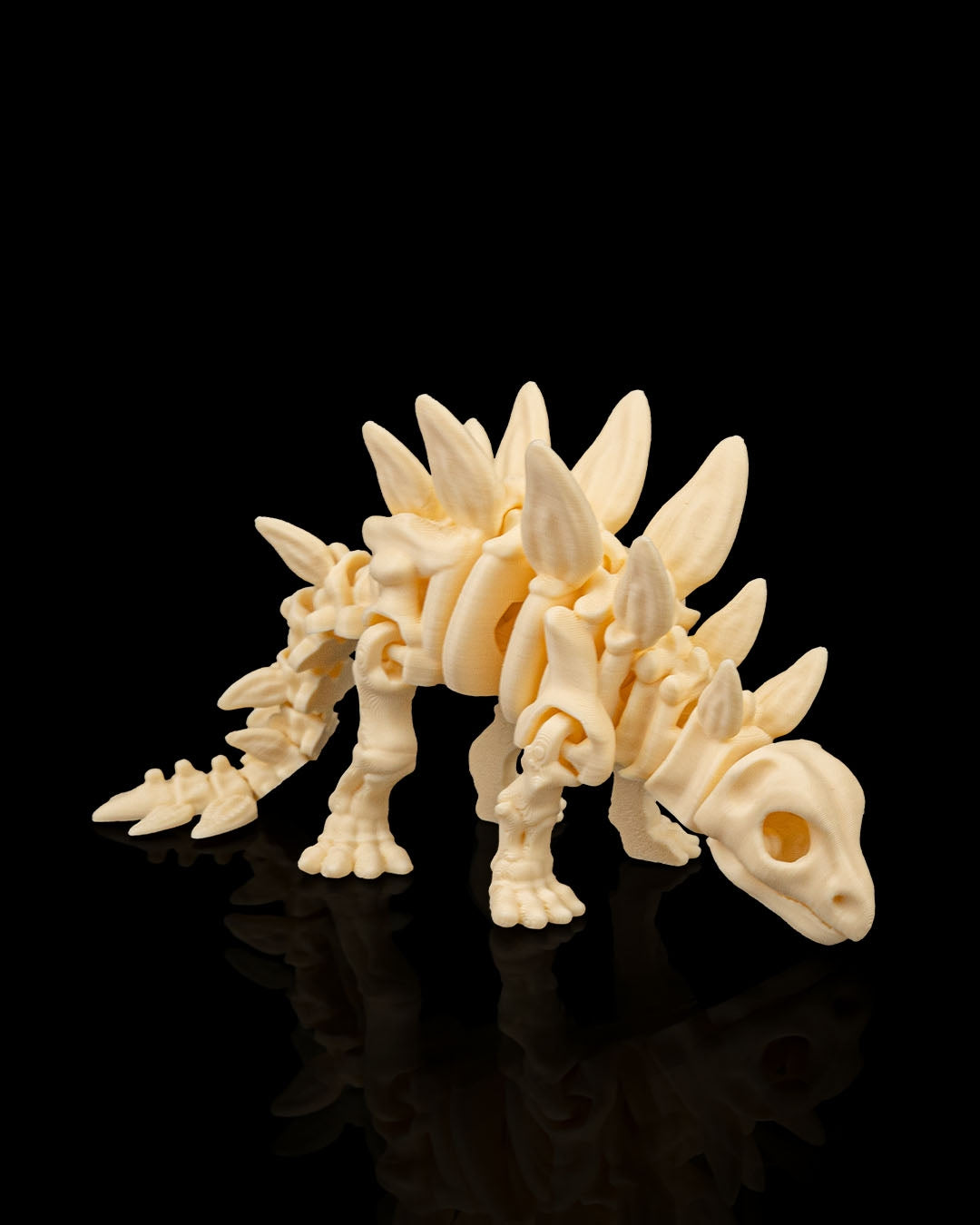 Skeleton Stegosaurus – 3D Printed Dinosaur Skeleton Model