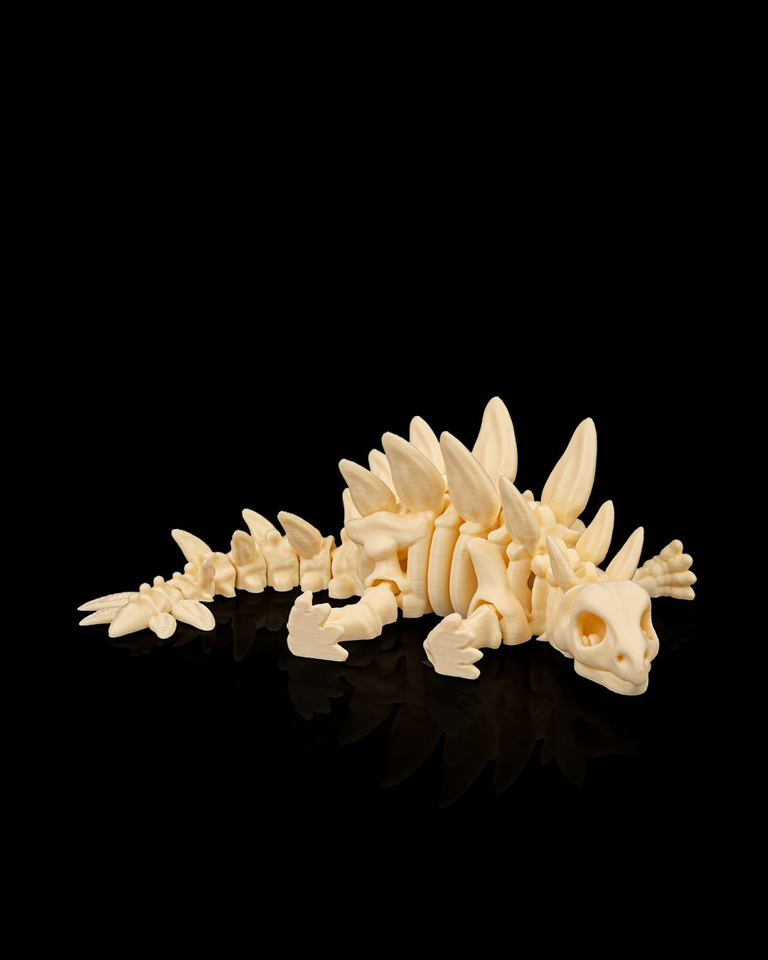 Skeleton Stegosaurus – 3D Printed Dinosaur Skeleton Model