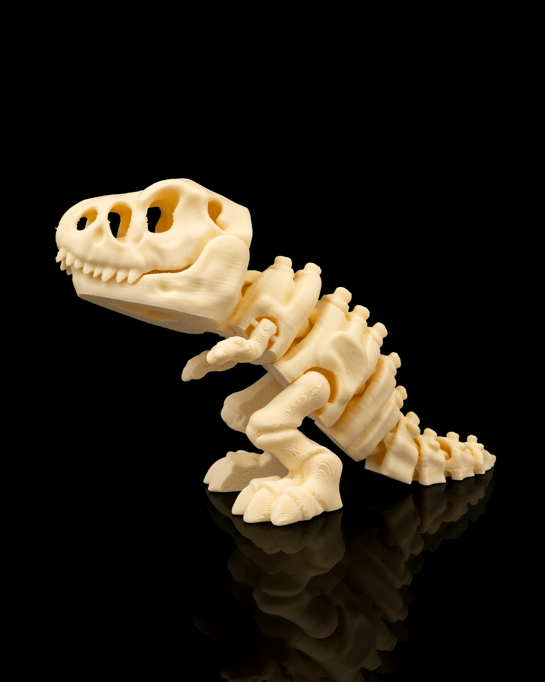 Skeletan T-Rex – 3D Printed Dinosaur Skeleton Model