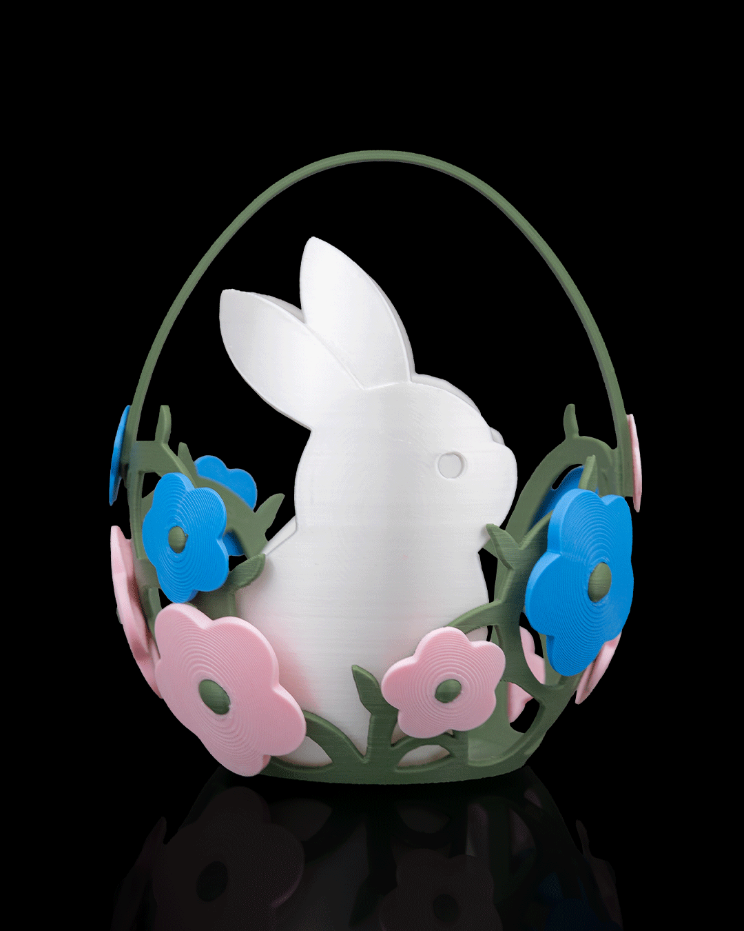 Spring Easter Egg Basket – 3D Printed Basket for Eggs, Treats & Gifts