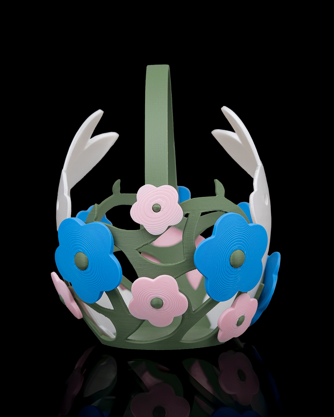 Spring Easter Egg Basket – 3D Printed Basket for Eggs, Treats & Gifts