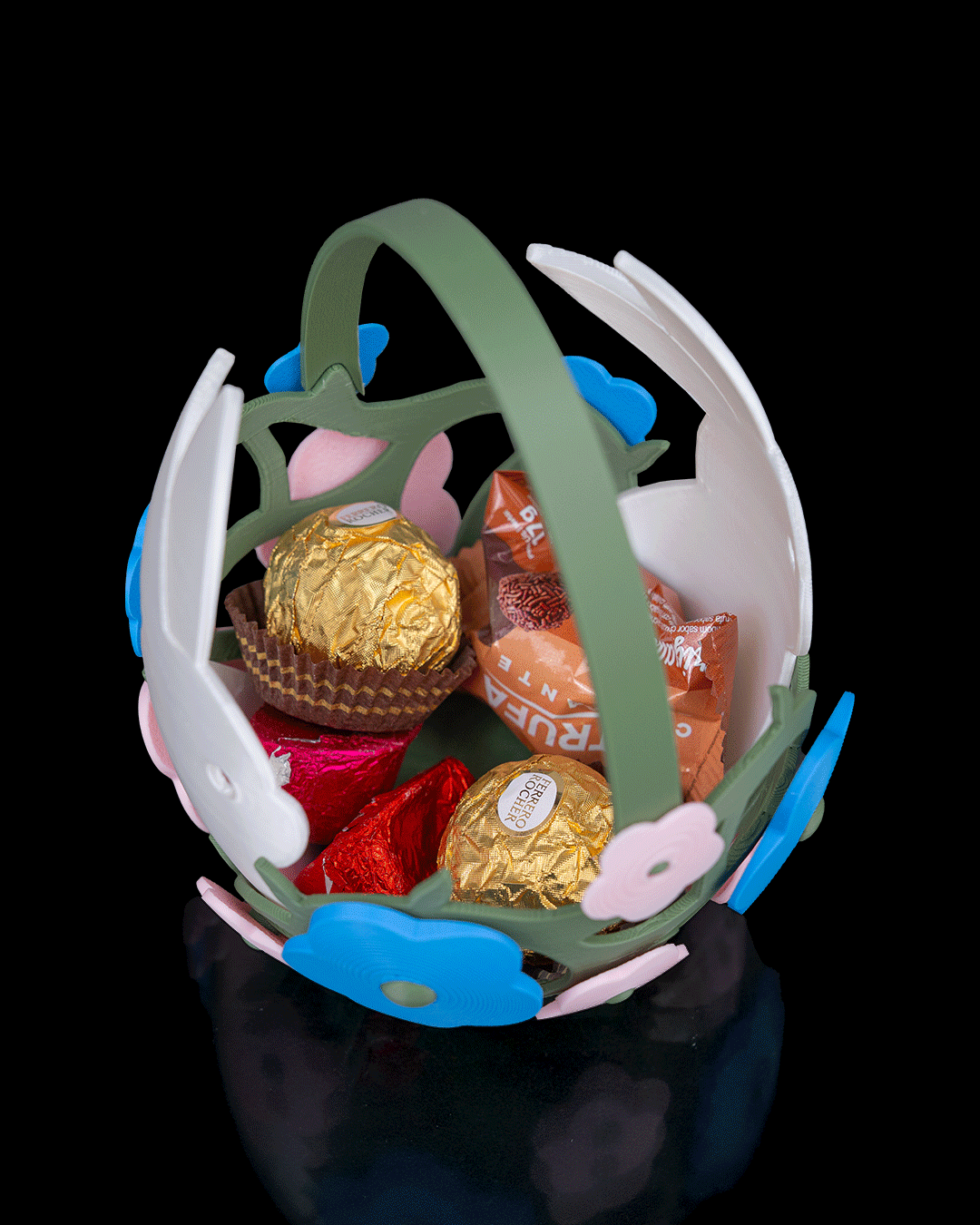 Spring Easter Egg Basket – 3D Printed Basket for Eggs, Treats & Gifts