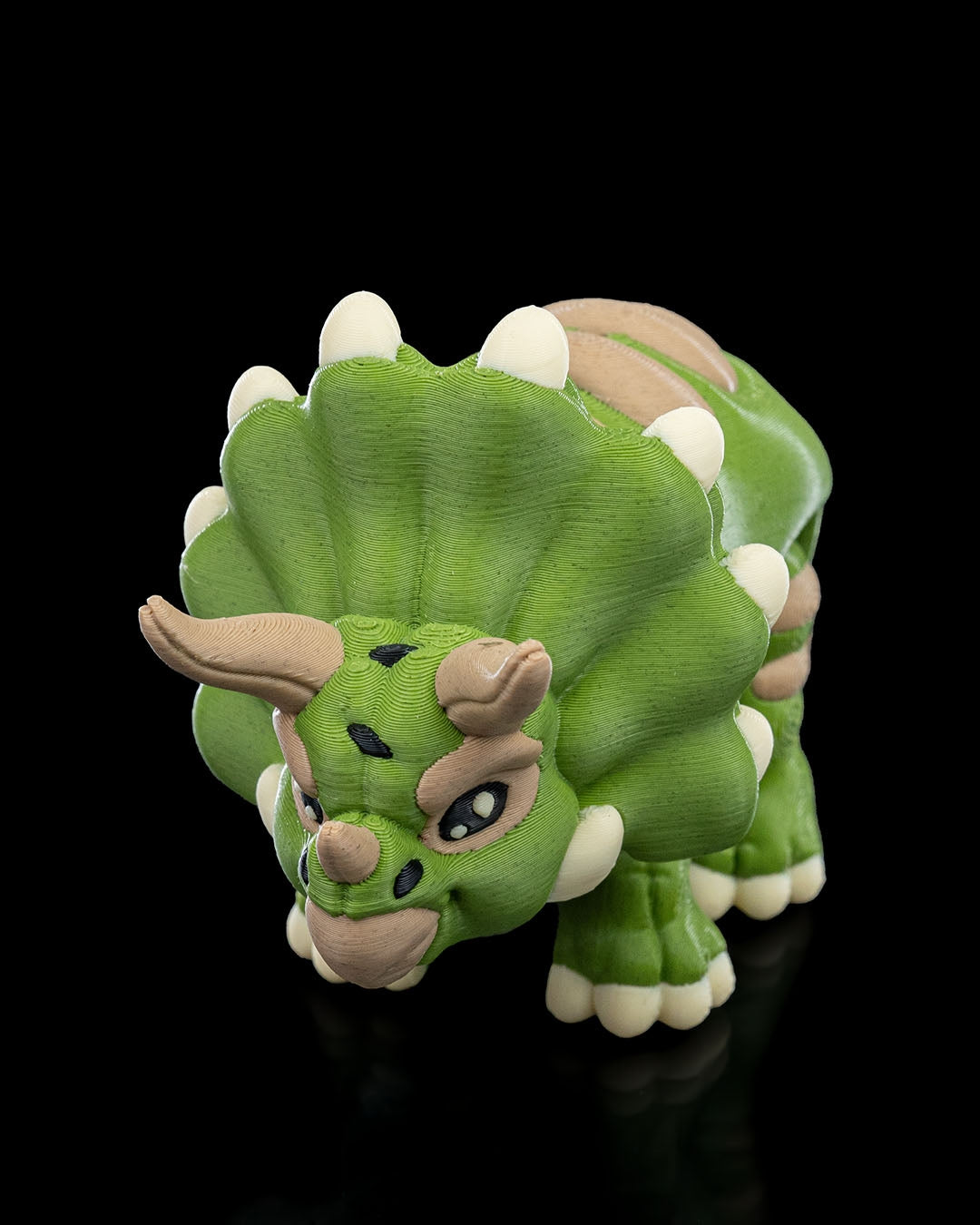 3D Printed Triceratops – Articulated Dinosaur Figurine