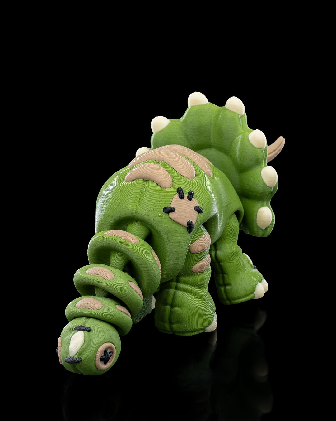 3D Printed Triceratops – Articulated Dinosaur Figurine