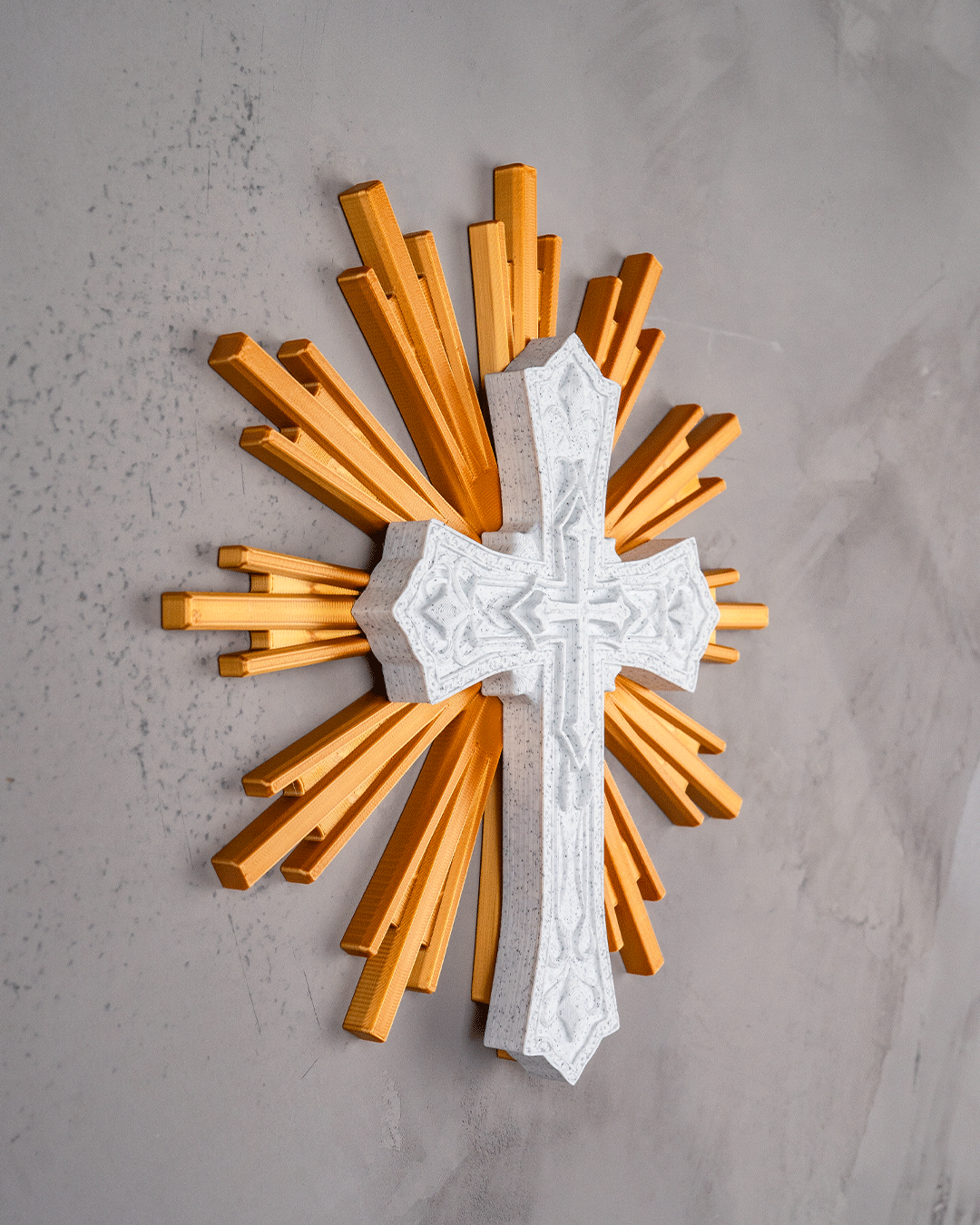 The Sacred Cross – 3D Printed Symbol of Faith & Artistry