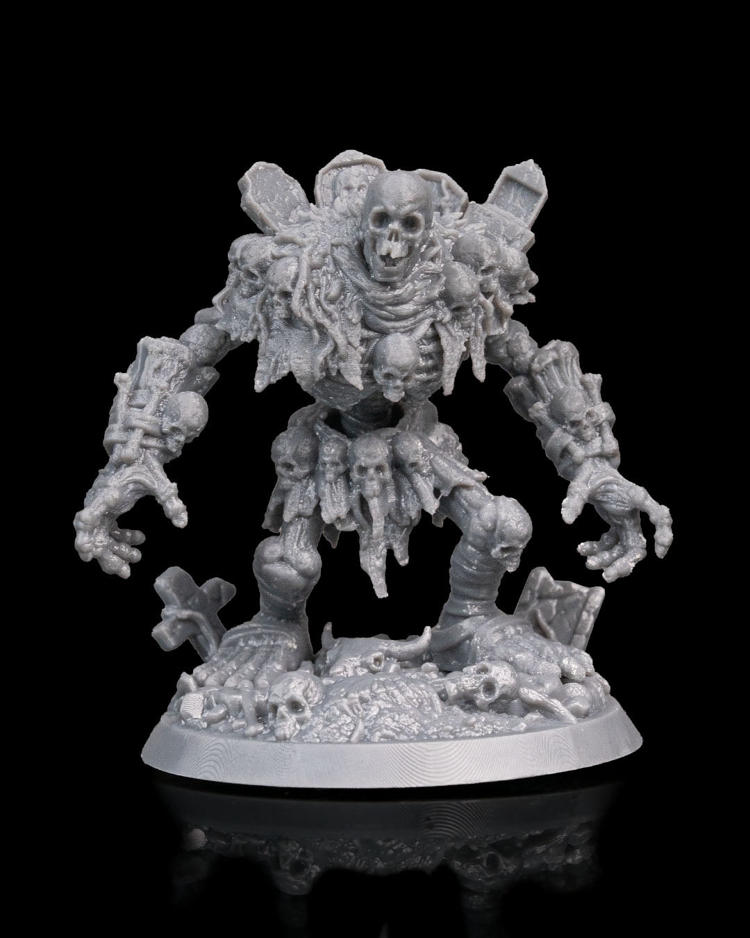 Tombstone Golem Resin Model – Paint-Ready Undead Miniature