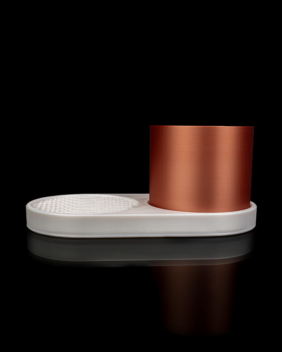 3D Printed Voxel Trinket Dish & Planter – Modern Geometric Organizer