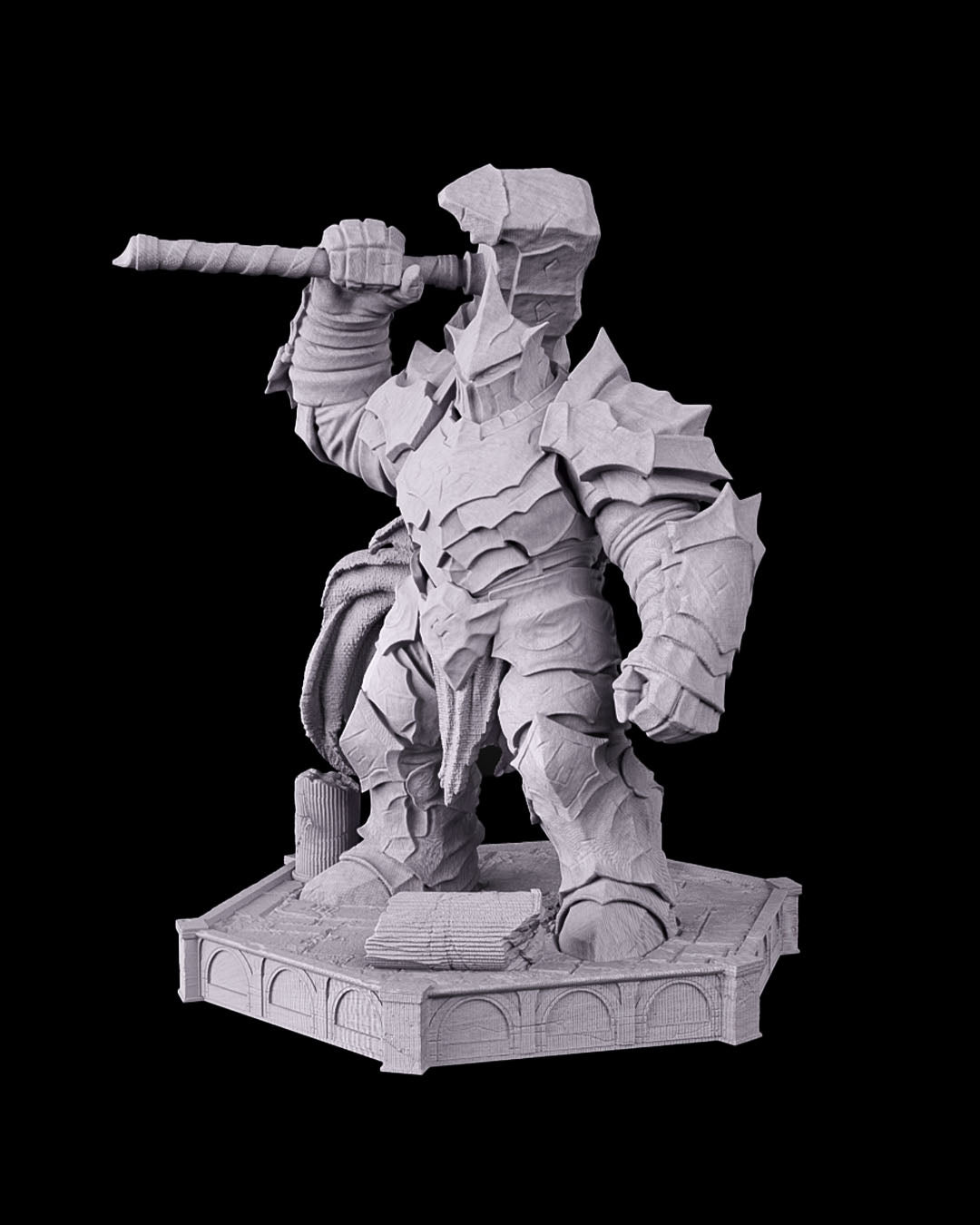 Warden Golem Resin Model – Paint-Ready Sentinel Miniature
