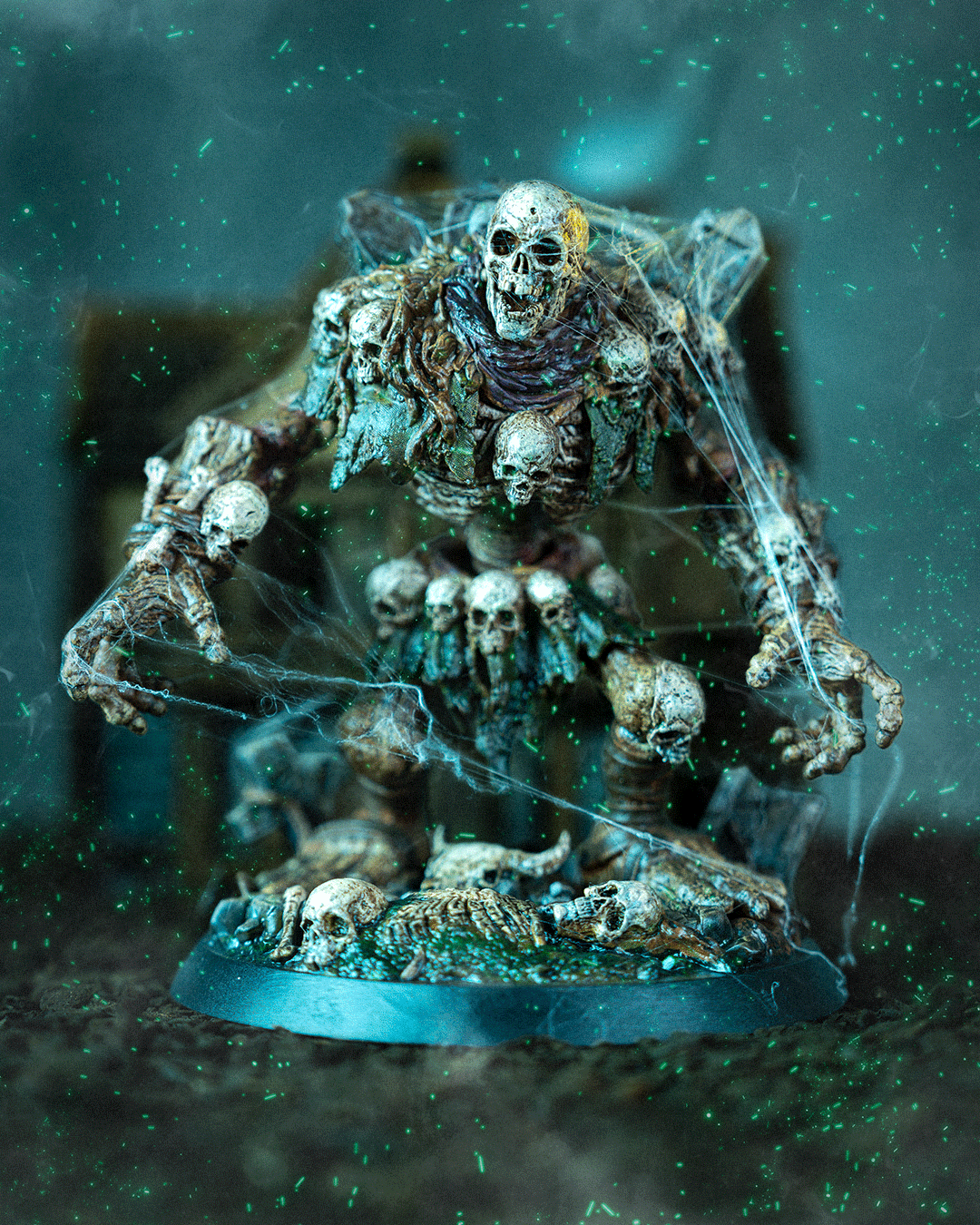 Tombstone Golem Resin Model – Paint-Ready Undead Miniature