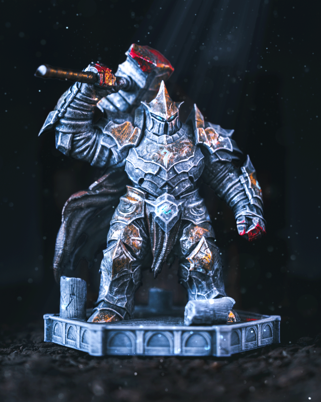 Warden Golem Resin Model – Paint-Ready Sentinel Miniature