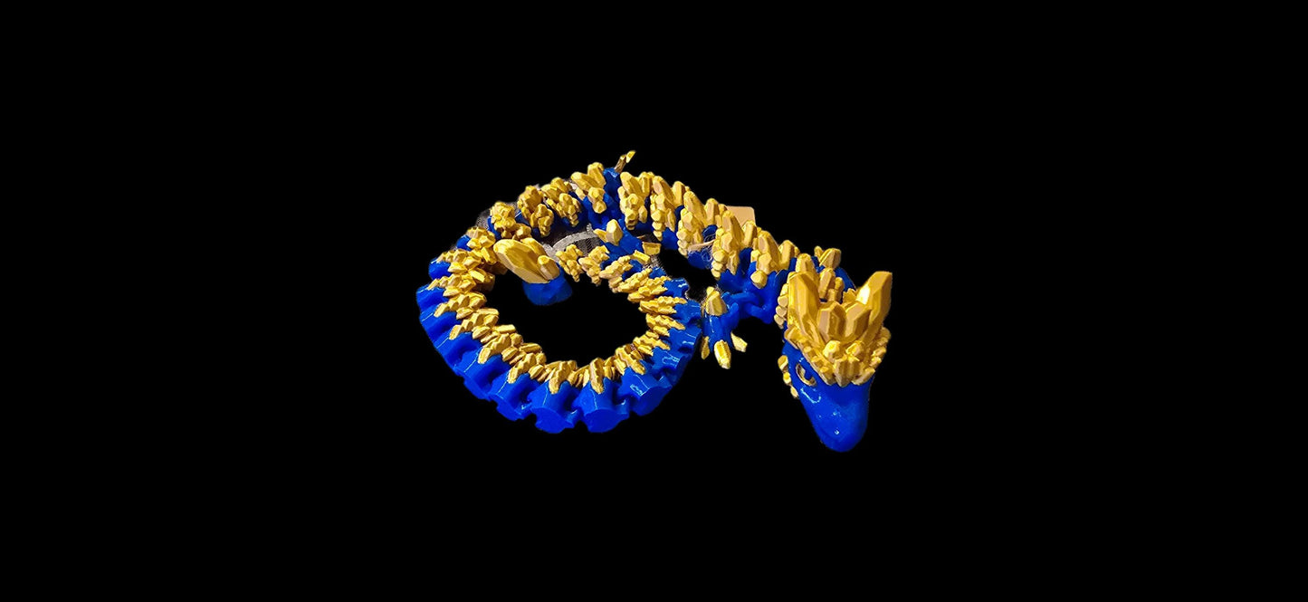 Premium High Quality 3D Printed Articulated Dragons – Perfect for Every Collector! Two Styles and Unlimited Colour Combinations.