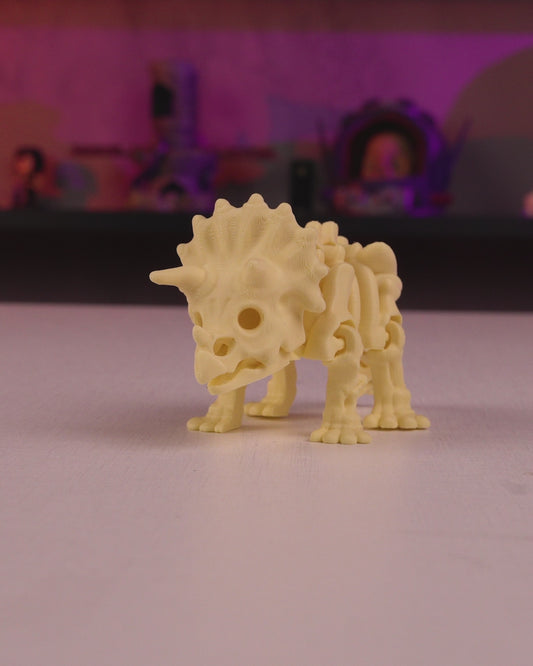 Skeleton Triceratops – 3D Printed Dinosaur Skeleton Model