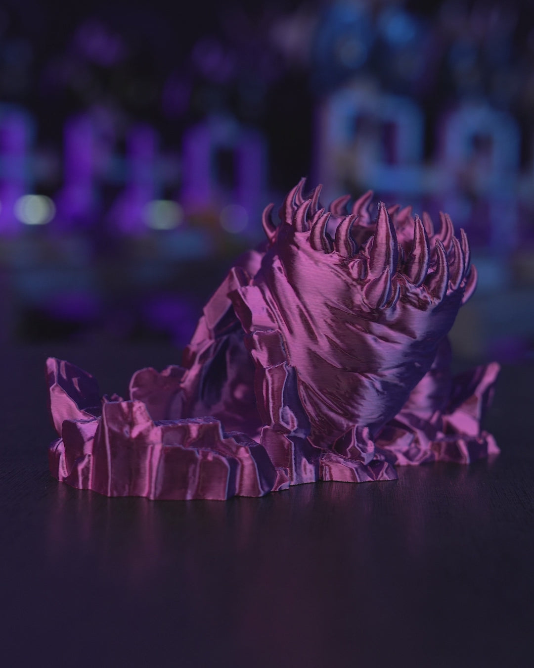 3D printed Dunestalker Dice Tower and tray for tabletop gaming