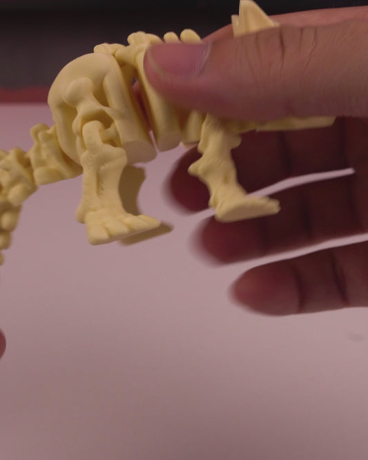 Skeleton Ankylosaurus – 3D Printed Dinosaur Skeleton Model