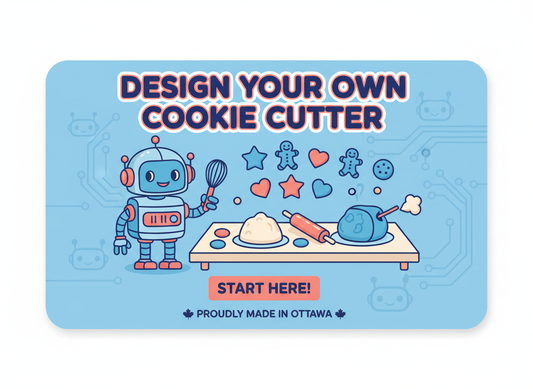 Create Your Own Custom Cookie Cutters - Starting at $10.99