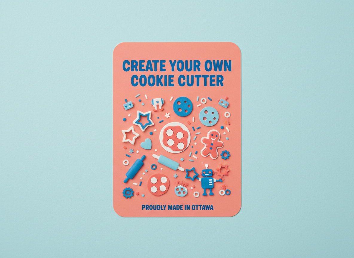 Create Your Own Custom Cookie Cutters - Starting at $10.99