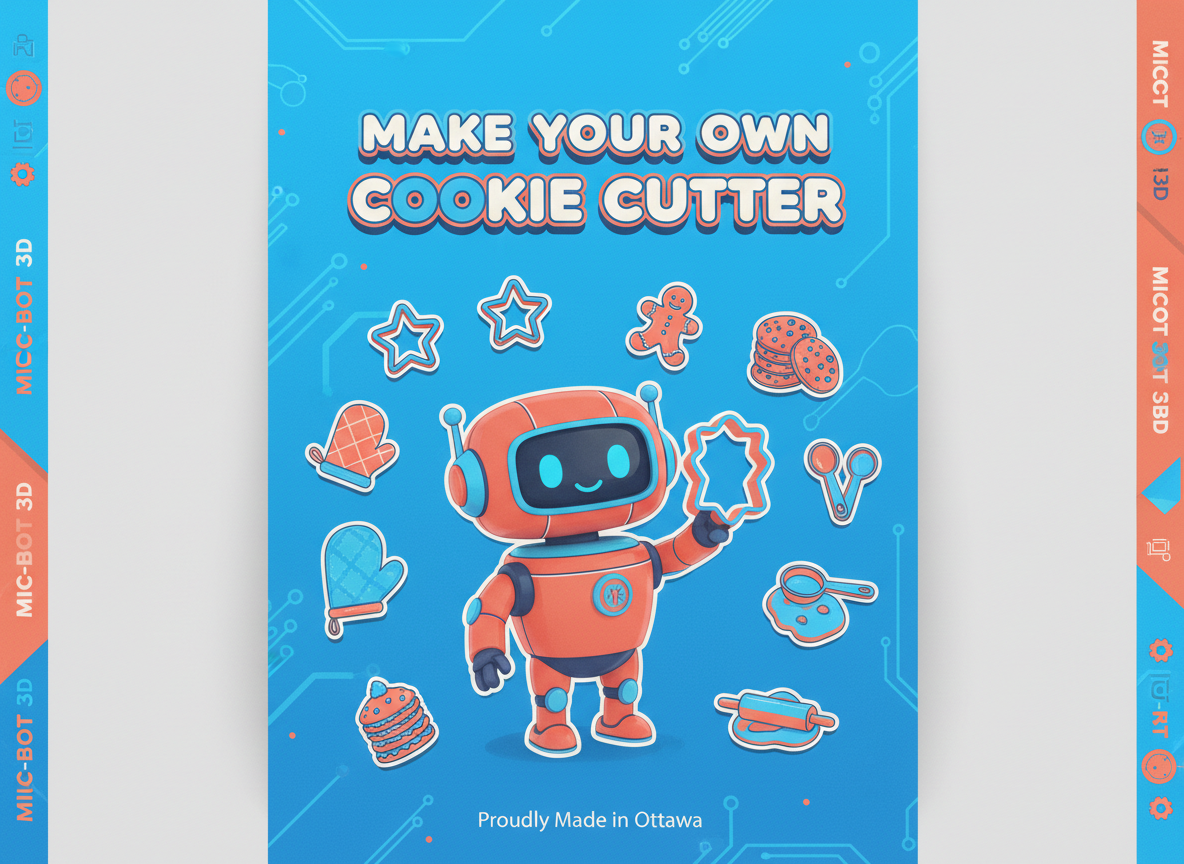 Create Your Own Custom Cookie Cutters - Starting at $10.99